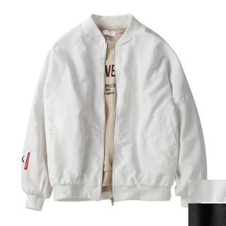 Couple Embroidered Bomber Jacket