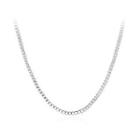 Fashion Simple 45cm Necklace Silver - One Size