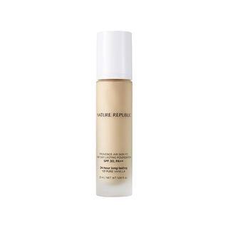 Nature Republic - Provence Air Skin Fit One Day Lasting Foundation - 4 Colors #y21 Pure Vanilla