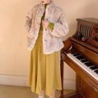 Fleece Jacket / Top / Midi Skirt