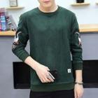 Brushed Print Sweatshirt