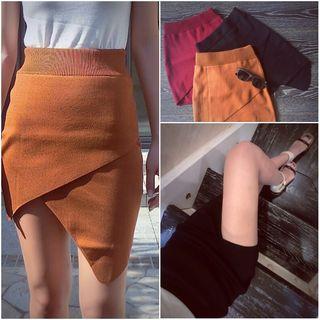 Fitted Knit Skirt