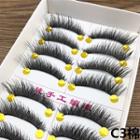 False Eyelashes (10 Pairs)  - One Size