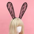 Lace Bunny Ear Headband