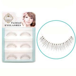 Set Of 3 Pairs: False Eyelash #ms-12
