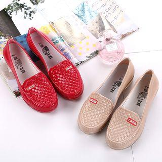 Plain Waterproof Loafers