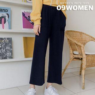 Plus Size Wide-leg Lounge Pants