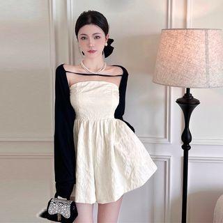 Strapless Romper / Shrug
