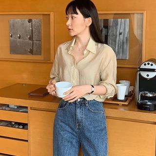 Boxy-fit Sleek Shirt