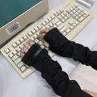 Fingerless Long Gloves 1 Pair - Black - One Size