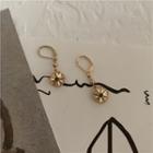 Eight-pointed Star Rhinestone Earrings