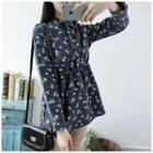 Printed Minidress