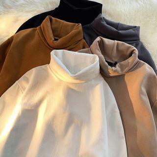 High Neck Plain Top