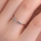Sterling Silver Dolphin Open Ring 1 Pc - Silver - One Size