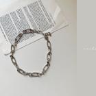 Bold Chain Necklace Silver - One Size