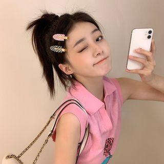 Set Of 1 / 4: Check Hair Clip