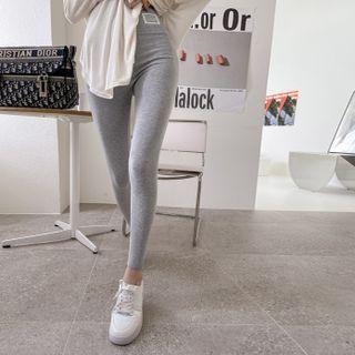 Label-detail Leggings