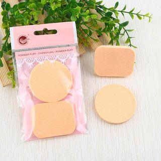 Set Of 2: Powder Puff As Shown In Figure - One Size
