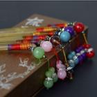 Horn Bead Hair Stick Sp16# - One Size