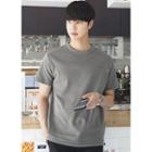 Seam-trim Cotton T-shirt