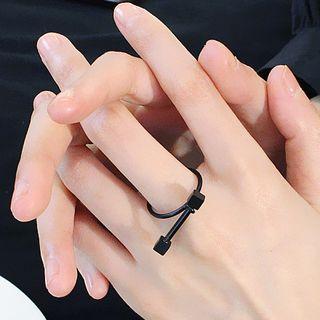 Alloy Geometric Ring