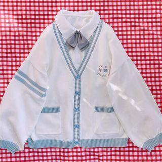 Embroidered Cardigan / Shirt