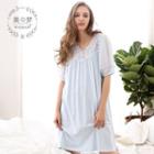 Short-sleeve Loungewear A-line Dress
