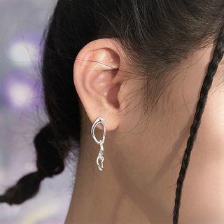 Geometrical Layered Drop Earring