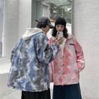 Couple Matching Tie-dye Button-up Jacket