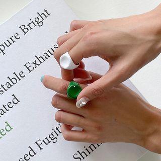 Colored Epoxy Signet Ring