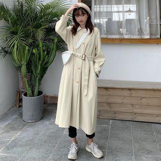 Single-breasted Midi Jacket