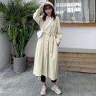 Single-breasted Midi Jacket
