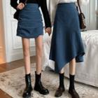 A-line Mini Skirt / Irregular A-line Midi Skirt