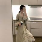 Midi Double-breasted Blazer