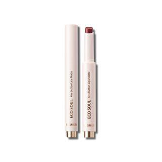 The Saem - Eco Soul Kiss Button Lips Matte New - 14 Colors #06 Bitter Chocolate