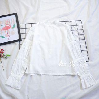 Mock Neck Blouse