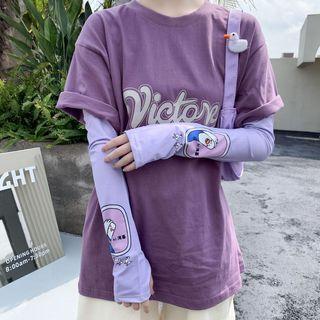 Duck Sun Protection Arm Sleeve White - One Size