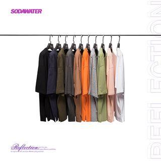 Loose-fit Plain T-shirt With 9 Color