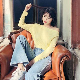 Off-shoulder Top In 5 Colors