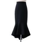 Mermaid H-line Skirt Black - One Size