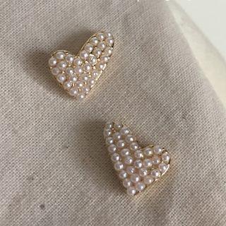 Heart Earring K57 - 1 Pair - One Size