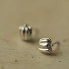 Alloy Pumpkin Earring 1 Pair - As Shown In Figure - One Size