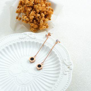 Roman Numeral Earring 533 - One Size