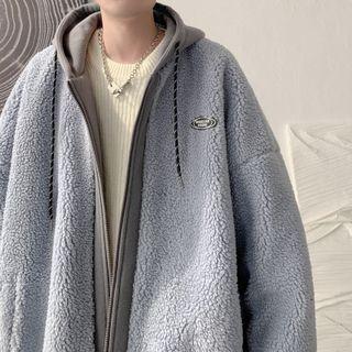 Inset Hood Fleece Jacket