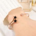 Star Open Bangle As Shown In Figure - One Size