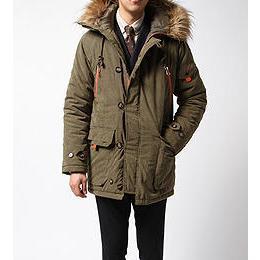 Faux-fur Hooded Coat