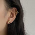 Cross Alloy Earring / Cuff Earring