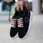 Lace-up Smile Face Sneakers