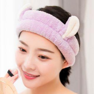 Animal Earring Face Wash Headband