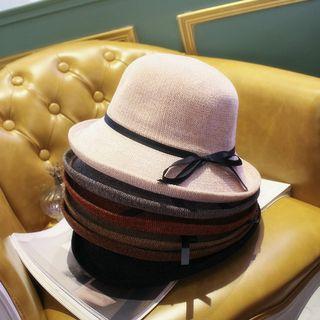 Bow Rolling Trim Bucket Hat